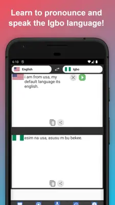 English to Igbo Translator android App screenshot 1